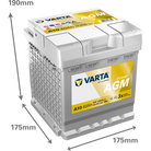 VARTA Dynamic AGM 540901042 käivitusaku 40 Ah 420 A L-