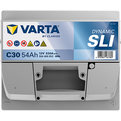 VARTA Dynamic SLI 554400053 käivitusaku 54 Ah 530 A L-