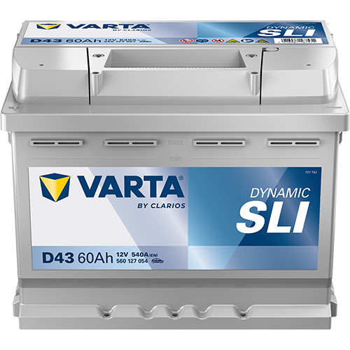 VARTA Dynamic SLI 560127054 käivitusaku 60 Ah 540 A L+