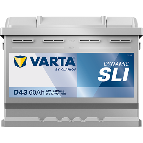 VARTA Dynamic SLI 560127054 käivitusaku 60 Ah 540 A L+