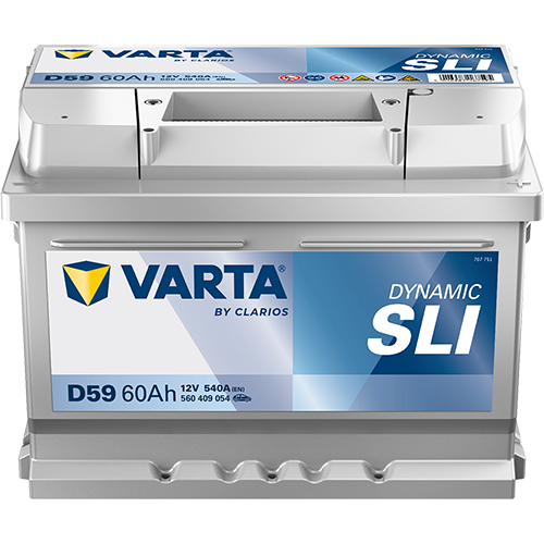 VARTA Dynamic SLI 560409054 käivitusaku 60 Ah 540 A L-