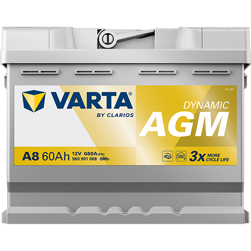VARTA Dynamic AGM 560901068 käivitusaku 60 Ah 680 A L-