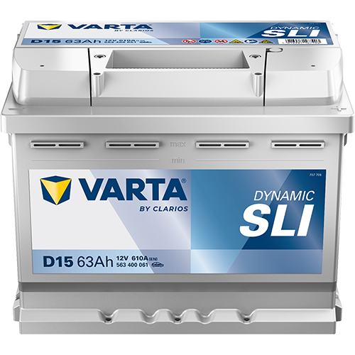 VARTA Dynamic SLI 563400061 käivitusaku 63 Ah 610 A L-