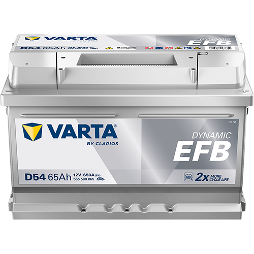 VARTA Dynamic EFB 565500065 käivitusaku 65 Ah 650 A L-
