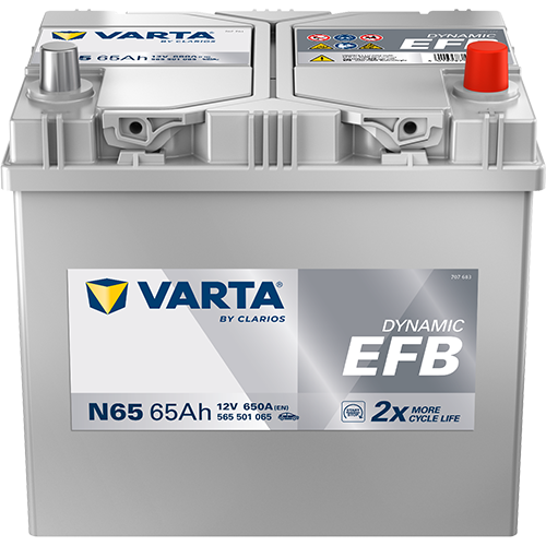 VARTA Dynamic EFB 565501065 käivitusaku 65 Ah 650 A L-