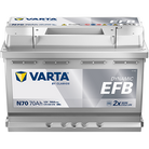 VARTA Dynamic EFB 570500076 käivitusaku 70 Ah 760 A L-