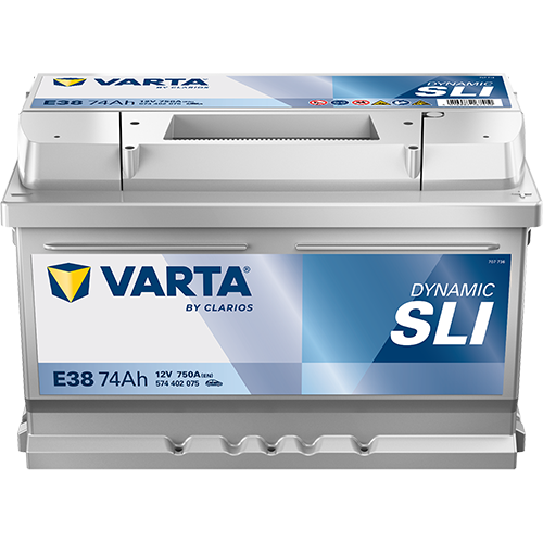 VARTA Dynamic SLI 574402075 käivitusaku 74 Ah 750 A L-