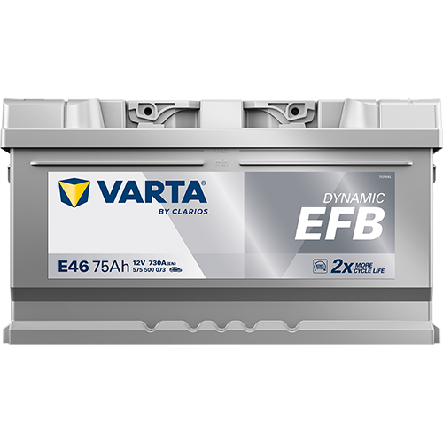 VARTA Dynamic EFB 575500073 käivitusaku 75 Ah 730 A L-