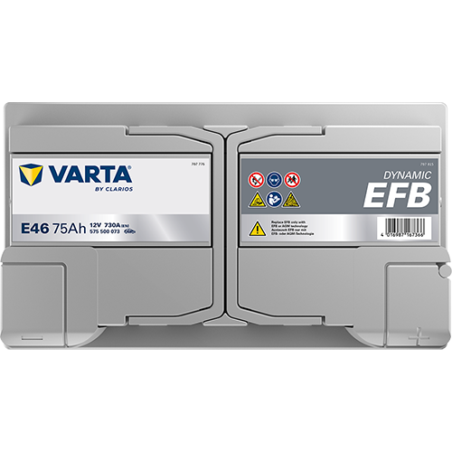 VARTA Dynamic EFB 575500073 käivitusaku 75 Ah 730 A L-