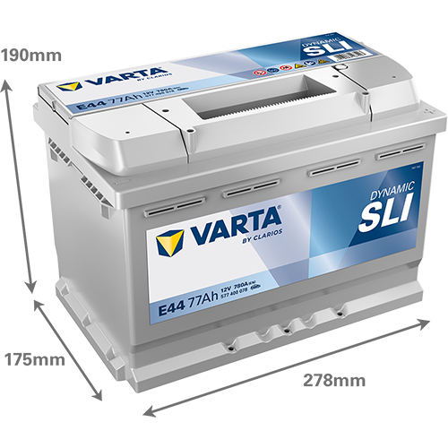VARTA Dynamic SLI 577400078 käivitusaku 77 Ah 780 A L-