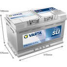 VARTA Dynamic SLI 580400074 käivitusaku 80 Ah 740 A L-