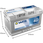 VARTA Dynamic SLI 585200080 käivitusaku 85 Ah 800 A L-