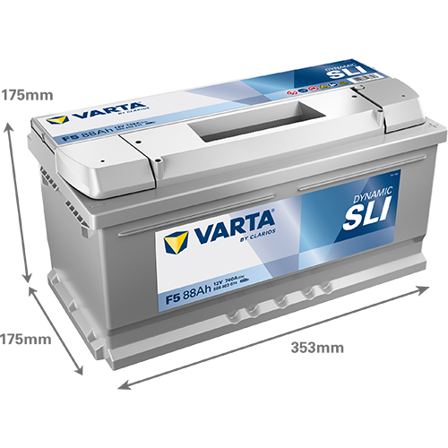 VARTA Dynamic SLI 588403074 käivitusaku 88 Ah 740 A L-