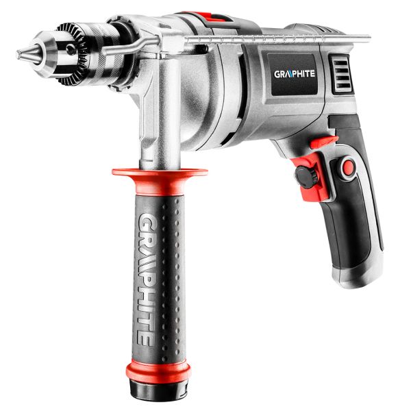 Graphite Lööktrell 650 W, padrun 13 mm, löögifunktsiooniga, kohvris