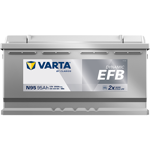 VARTA Dynamic EFB 595500085 käivitusaku 95 Ah 850 A L-