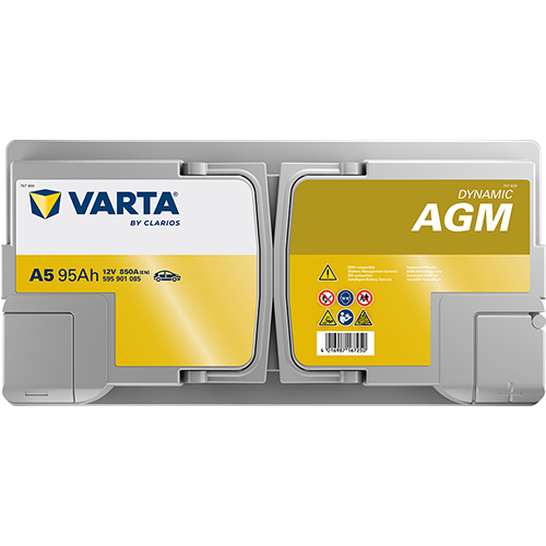VARTA Dynamic AGM 595901085 käivitusaku 95 Ah 850 A L-