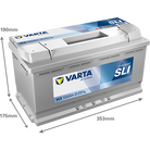 VARTA Dynamic SLI 600402083 käivitusaku 100 Ah 830 A L-