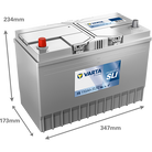 VARTA Promotive SLI 610048068 käivitusaku 110 Ah 680 A L+