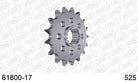 AFAM Eesmine hammasratas 61800-17, 17z, samm 525, teras
