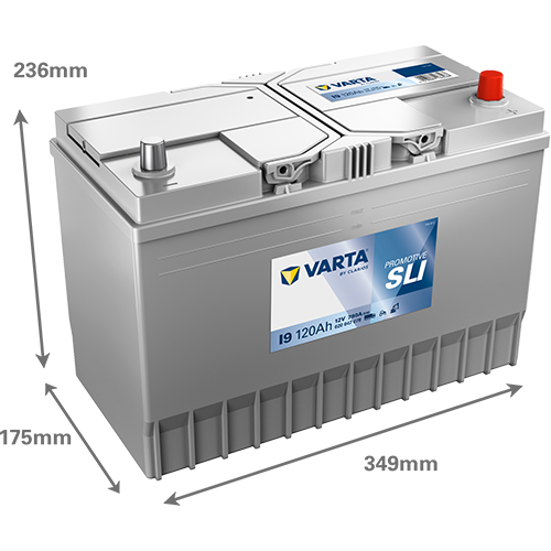 VARTA Promotive SLI 620047078 käivitusaku 120 Ah 780 A L-
