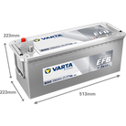 VARTA Promotive EFB 690500105 käivitusaku 190 Ah 1050 A L+