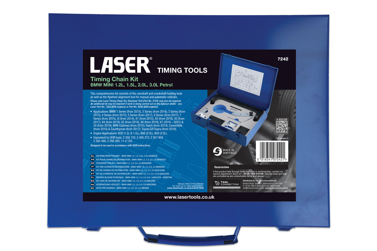 Jaotusketi komplekt - BMW MINI 1.2, 1.5, 2.0, 3.0 bensiin