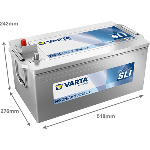 VARTA Promotive SLI 725103115 käivitusaku 225 Ah 1150 A L+
