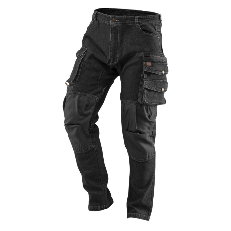 NEO Tools Tööpüksid DENIM, mustad