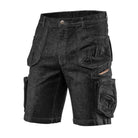 NEO Tools Lühikesed tööpüksid DENIM, mustad