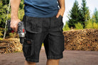 NEO Tools Lühikesed tööpüksid DENIM, mustad