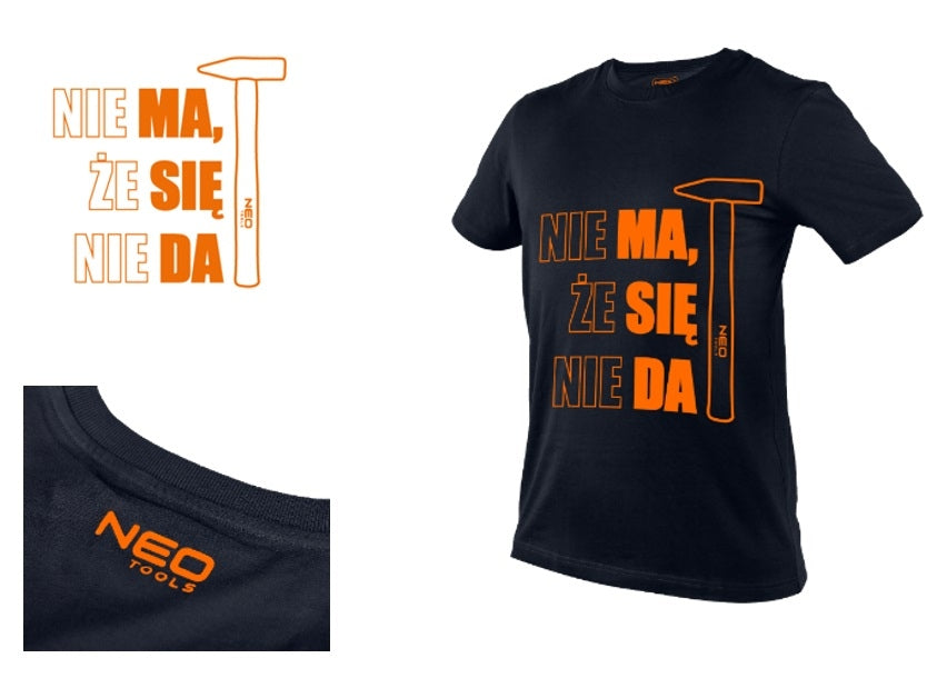 NEO Tools T-särk poolakeelse trükiga MA SIE DA