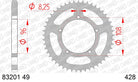 AFAM Tagumine hammasratas 83201-49, 49z, samm 428, teras