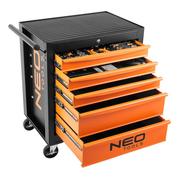 NEO Tools Töökojakapp, 5 sahtlit + 117 tööriista