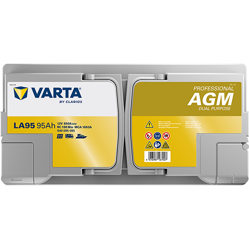 VARTA Professional AGM 840095085 käivitus- ja tarbeaku 95 Ah 850 A L-