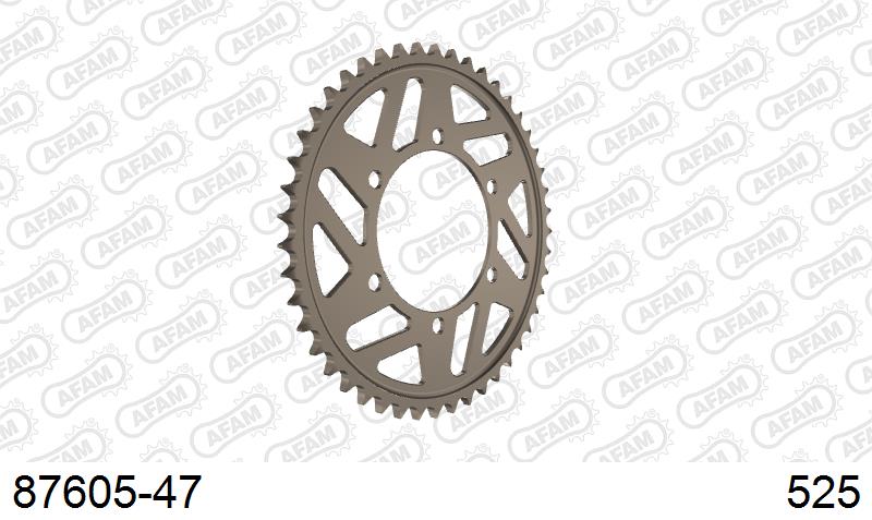 AFAM Tagumine hammasratas 87605-47, 47z, samm 525