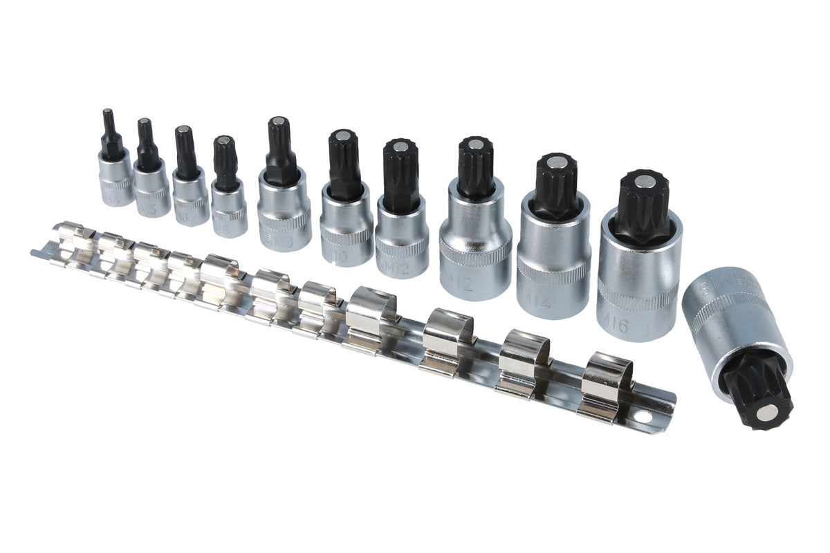 Magnetiliste Spline-otsakute komplekt 11 osa
