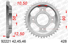 AFAM Tagumine hammasratas 92221-46, 46z, samm 428, teras