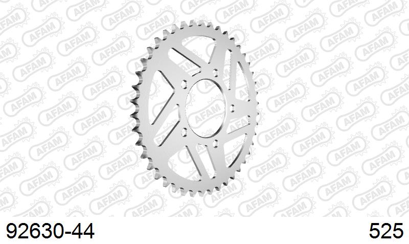 AFAM Tagumine hammasratas 92630-44, 44z, samm 525, teras