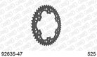 AFAM Tagumine hammasratas 92635-47, 47z, samm 525, teras