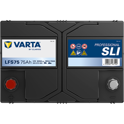 VARTA Professional SLI 930075060 käivitus- ja tarbeaku 75 Ah 600 A L+