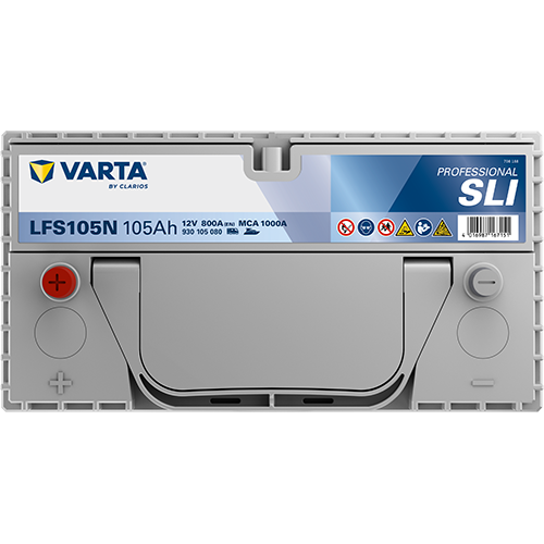 VARTA Professional SLI 930105080 käivitus- ja tarbeaku 105 Ah 800 A L-