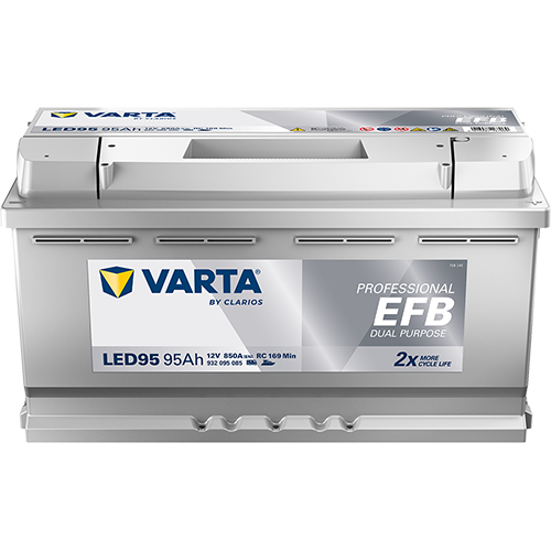 VARTA Professional EFB 932095085 käivitus- ja tarbeaku 95 Ah 850 A L-