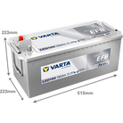 VARTA Professional EFB 932190105 käivitus- ja tarbeaku 190 Ah 1050 A L+