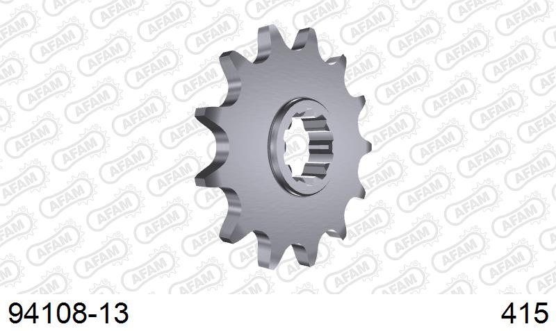 AFAM Eesmine hammasratas 94108-13, 13z, samm 415, teras