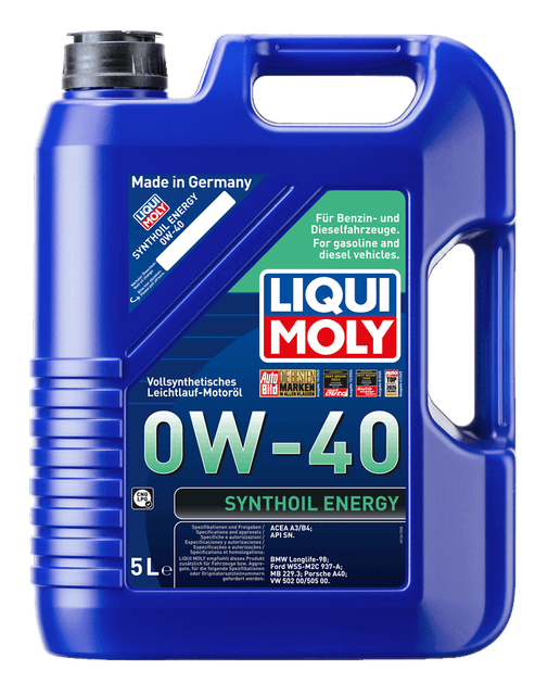 Liqui Moly Synthoil Energy 0W-40 mootoriõli