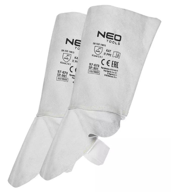 NEO Tools Nahast keevitusvarrukad