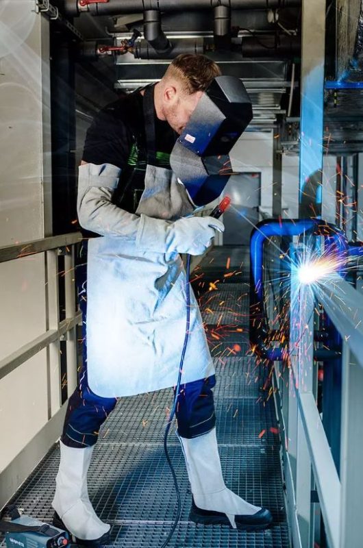 NEO Tools Nahast keevitusvarrukad