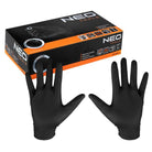 NEO Tools Nitriilkindad L GRIP, oranžid, 50 tk pakis
