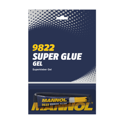 Mannol Super Glue universaalne kiirliim, geel