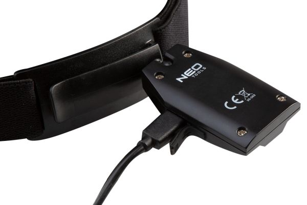 NEO Tools Aku-pealamp USB 180 lm COB LED, liikumisanduriga